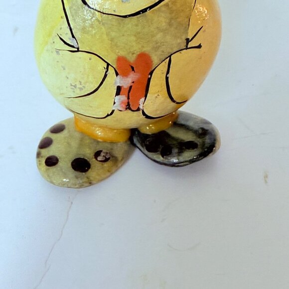 Praying Pet Rock Kitsch Art Stone Figurine VTG Funky 70s Home Office Cartoonish - Picture 8 of 13